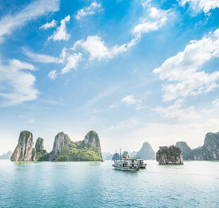 Vietnams Höhepunkte und Meer